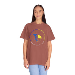 Blue French Horn & Yellow Umbrella T-Shirt — HIMYM Fan Tee