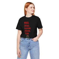 Unisex Jersey Tee - Retro Demogorgon Monster Design for Fans of Adventure & Fantasy
