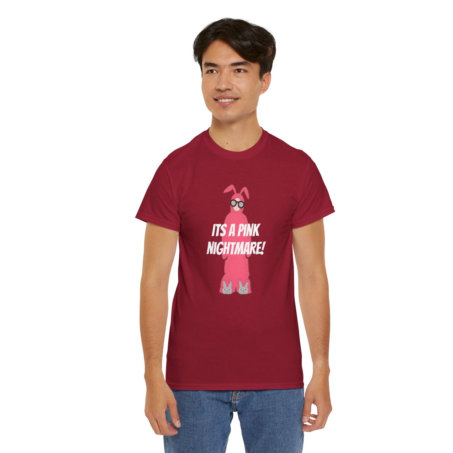 Ralphie Its a Pink Nightmare - Unisex Heavy Cotton Tee