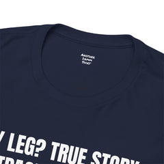 Amputee Exploding JetPack Humor - Unisex Garment-Dyed T-shirt