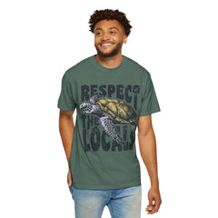 Respect the Locals T-Shirt — Sea Turtle Conservation Graphic Tee