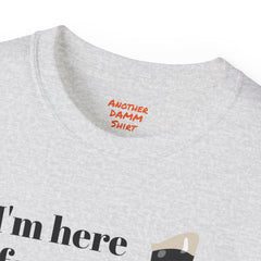 I'm Here For The One Leg Butt Kicking Contest - Unisex Ultra Cotton Tee | Amputee Humor, Leg Amputee, Limb Awareness, Prosthetic Humor