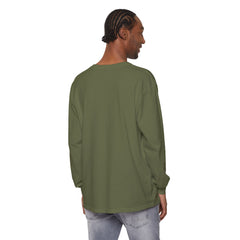 Festive Santa Claus Long Sleeve T-Shirt - "Ho Ho Hold My Beer"