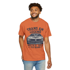 Retro Pontiac 1971 Trans Am High Output -455 Unisex Comfort Colors Garment Dyed T-Shirt