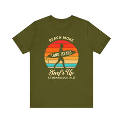 Shinnecock Inlet Beach Vibes Unisex Tee - Surf's Up Long Island | Summer Shirt