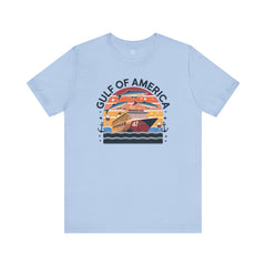 Gulf of USA Courtesy of 47 Graphic Unisex Jersey Tee