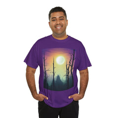Serene Nature Graphic Tee, Aesthetic T-Shirt, Cozy Casual Wear, Gift for Nature Lovers, Perfect for Outdoor Adventures