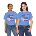 Land Of The Free Because Of The Brave - Unisex Cotton Tee