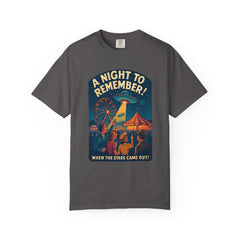 A Night to Remember! Vintage Style Unisex T-Shirt, Retro Graphic Tee, Fun Carnival Shirt, Summer Festival Top, Unique Gift