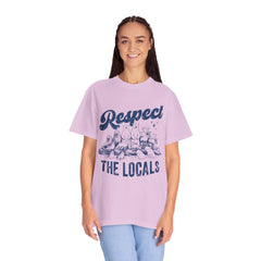 Polar bears, walrus, Arctic fox, reindeer (caribou), seals, beluga whales, narwhal Respect the Locals T-Shirt