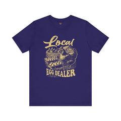 Local Egg Dealer Unisex Jersey Tee - Perfect for Farmers & Foodies