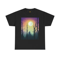 Serene Nature Graphic Tee, Aesthetic T-Shirt, Cozy Casual Wear, Gift for Nature Lovers, Perfect for Outdoor Adventures