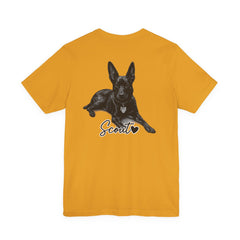 Dog Mom T-Shirt — Personalized Your Dog Image  Tee (Custom Name)