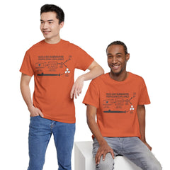 Nuclear Submarine Propulsion Explained Tee, Science Shirt, Geeky Gift, Educational Apparel, STEM Fashion, Nerdy T-Shirt
