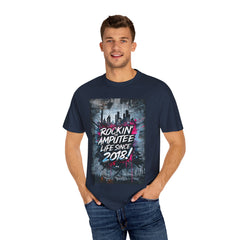 Personalized Rockin' Amputee Life Since 2018 Unisex T-Shirt - Bold Graphic, Casual Comfort