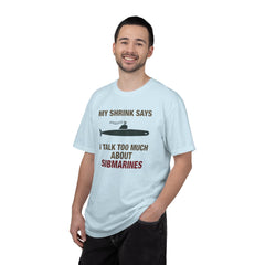Submarine Humor T-Shirt  Nautical Joke Tee for Submarine Enthusiasts