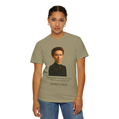 Marie Curie Portrait T‑Shirt — "I Make Science Literally Lit" Science Tee