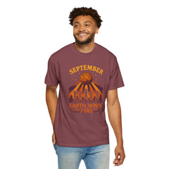 Earth, Wind & Fire Inspired Unisex T-Shirt, September Celebration Tee, Music Lover Gift, Vintage Style Top, Concert Shirt