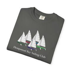 Hempstead Bay Sailing Club T-Shirt — Vintage Sailboat Race Day Tee