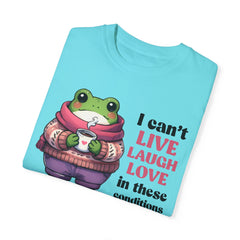 Vintage Style Funny Frog Tshirt  - Stylish Unisex T Shirt