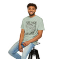 Whales, Life Look Better Under Water -  Graphic Unisex Garment-Dyed T-shirt