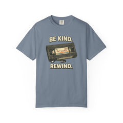 Be Kind Rewind Cassette T-Shirt — Retro 80s Vintage Tape Tee