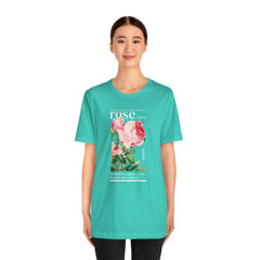 Rose Definition Unisex Tee - Symbol Of Romance, Love, Beauty And Courage