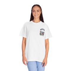 Where the Road Ends Long Island Unisex Garment-Dyed T-shirt