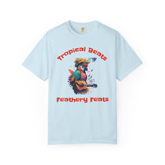 Tropical Beats Graphic T-Shirt — Feathery Feats Design
