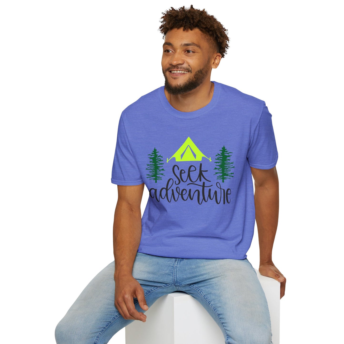 Seek Adventure Unisex Softstyle T-Shirt