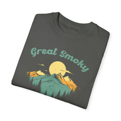 Great Smoky National Park National Park Graphic, Comfort Colors Soft Relaxed Fit Unisex Garment-Dyed T-shirt
