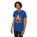 Fiery Fire Ghost - Graphic Unisex Heavy Cotton Tee