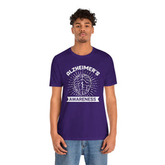 Alzheimers Awareness - Unisex Jersey Short Sleeve Tee