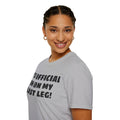 Im On My Last Leg Quote, Unisex Softstyle T-Shirt