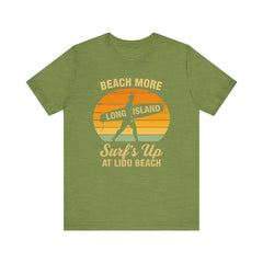 Lido Beach Vibes Unisex Tee - Surf's Up Long Island | Summer Shirt
