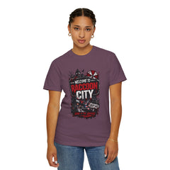 Raccoon City Graphic T-Shirt — "Welcome to Raccoon City" Horror Gamer Tee