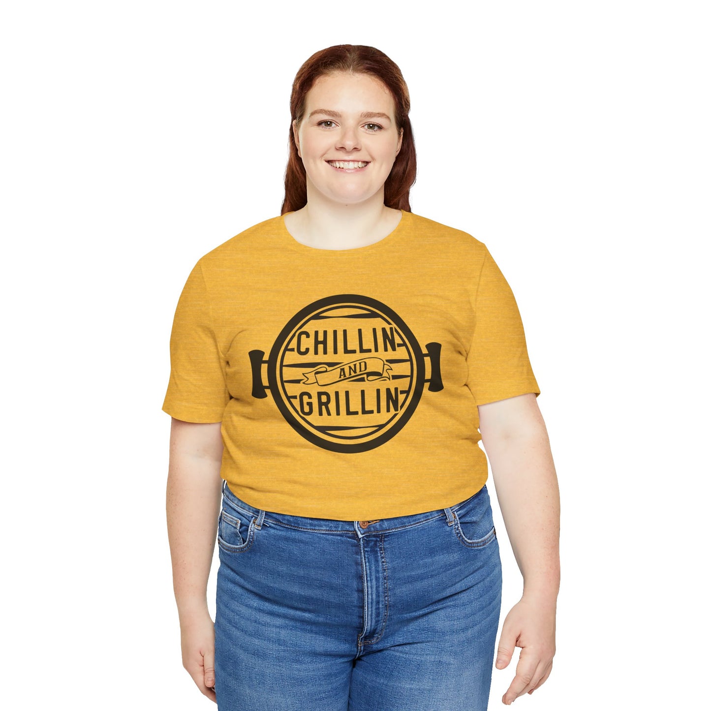 Grillin and Chillin, Unisex Softstyle T-Shirt