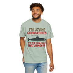 Submarine Lover T-Shirt, Nautical Tee, Gift for Submarine Fans, Funny Graphic Shirt, Summer Casual Wear