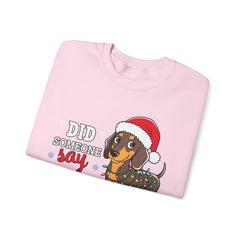 Did Someone SAY Dog Treats? - Unisex Heavy Blend™ Crewneck Sweatshirt