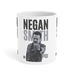 Negan Smith Walking Dead Ceramic Mug — TWD Three-Panel Fan Gift (11/15/20oz)