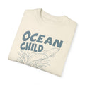 Dolphins, Ocean Child -  Graphic Unisex Garment-Dyed T-shirt