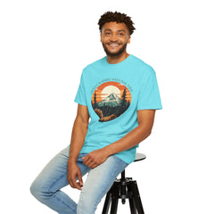 Mount Rainier National Park Graphic, Comfort Colors Soft Relaxed Fit Unisex Garment-Dyed T-shirt