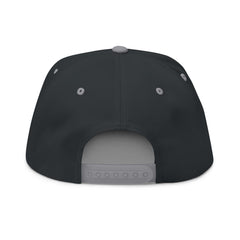 Rugby Players Embroidered Flat Bill Cap — Multicolor Team Sports Hat