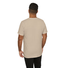 Red White and Blue Farmer Graphic, Unisex Jersey Short Sleeve Tee