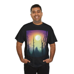 Serene Nature Graphic Tee, Aesthetic T-Shirt, Cozy Casual Wear, Gift for Nature Lovers, Perfect for Outdoor Adventures