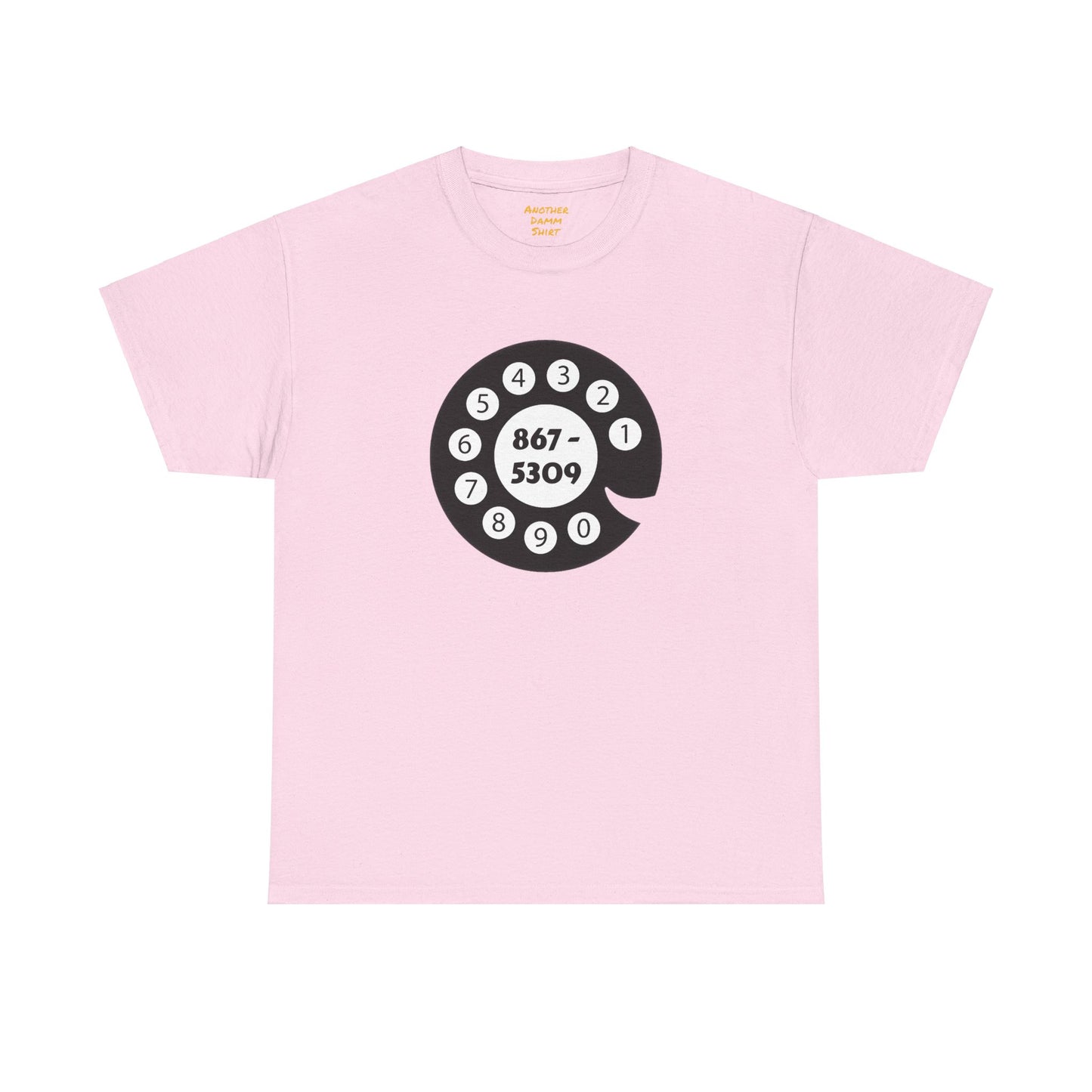 867-5309 Rotary Dial Tee: 80s Pop Music, Jenny's Number