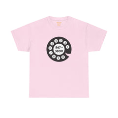 867-5309 Rotary Dial Tee: 80s Pop Music, Jenny's Number