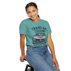 Retro Pontiac 1971 Trans Am High Output -455 Unisex Comfort Colors Garment Dyed T-Shirt