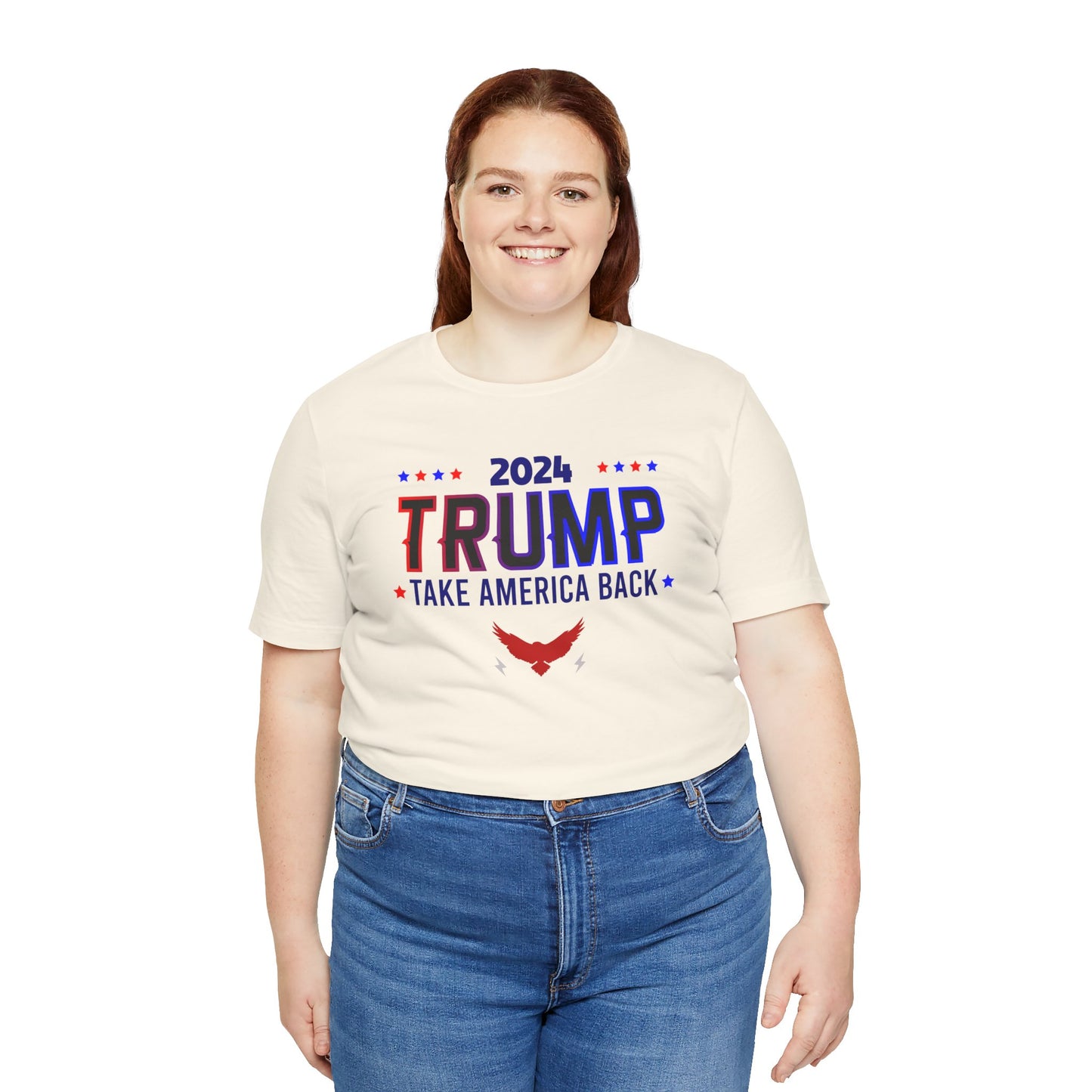 2024 TRUMP Take America Back Political Short Sleeve Tee