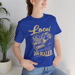 Local Egg Dealer Unisex Jersey Tee - Perfect for Farmers & Foodies